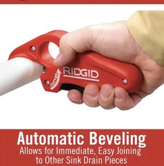 Ridgid 1-1/4 in. AND 1-1/2 in. PTEC 3000 Versatile Thin Wall Tubing Pipe Cutter