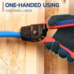 KIT-BJ02 One-Handed PEX Crimping Tool Kit &ndash; 34 Pieces for Efficient Plumbing