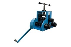 TR30 Pipe Coiling Machine Spiral Steel Profile Coiling Machine Hand Tubing