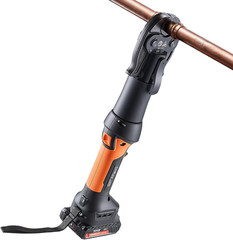 Press Tool, 18V Electric Pipe Crimping Tool for 1/2&Prime;, 3/4&Prime;, 1&Prime; Copper Pipes, 24K