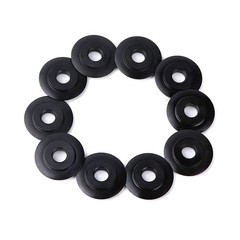 10pcs Black 3x18mm Tube Cutter Blades For Copper Steel Iron Plastic Aluminum Tub