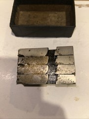 OSTER Threading 3D Dies, 1&rdquo; & 1 1/4&rdquo; Pipe NOS, #103-4-4 1/2, 113-114-114 1/2