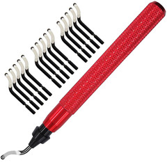 Deburring Tool Set with High Speed Steel Blades for Metal Plastic Pipes Aluminum
