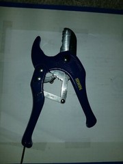 Irwin Ratcheting Multipurpose PVC Cutter Cuts up to 1-1/2&Prime; Pipe; item# 1137540