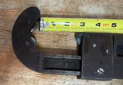 VINTAGE BARNES LARGE PIPE CUTTER # 2 MFG. BY REED MFG. CO. Erie,PA 1/8&Prime;- 1-1/2&Prime;