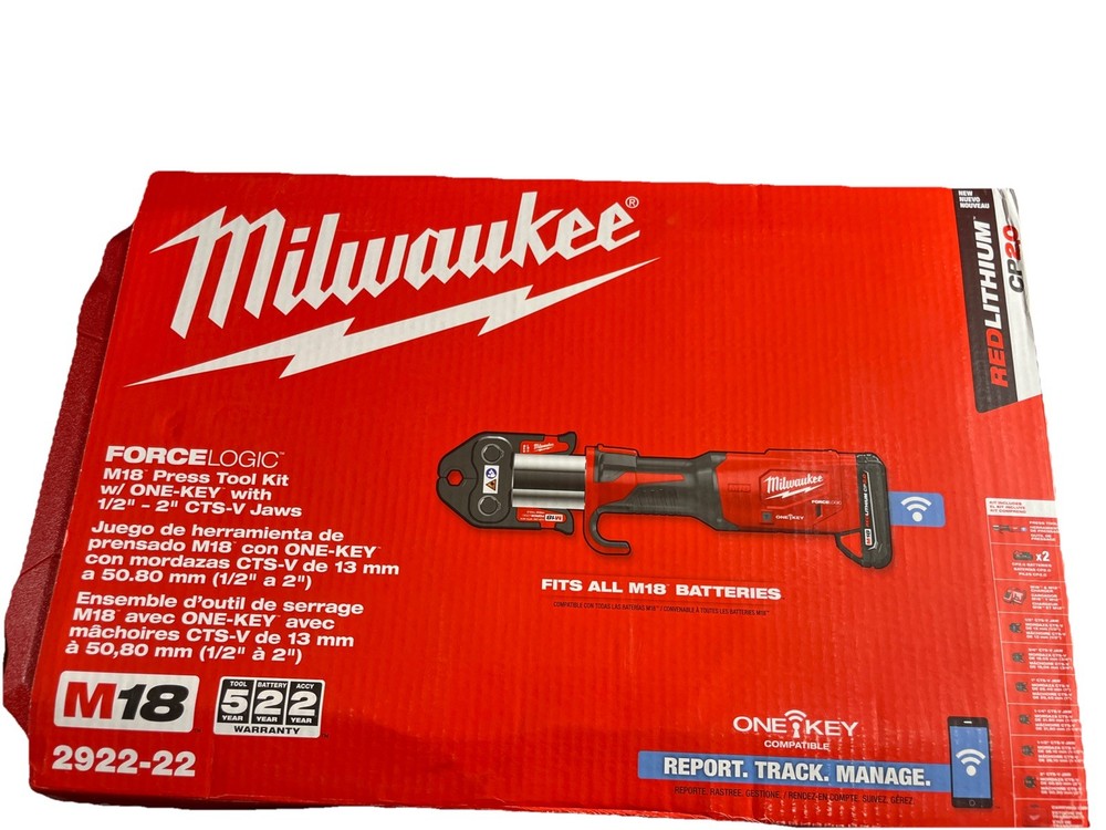 Milwaukee 2922-22 M18 Force Logic Press Tool