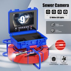 512HZ Pipe Inspection Camera 7mm Diameter Drain Sewer Pipeline Video Industrial