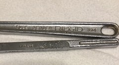 Ridgid Tube Bender 394 1/4&rdquo; OD &ndash; 9/16&rdquo; R Made In USA EXCELLENT!