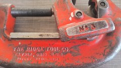 RIDGID NO. 3-S Heavy Duty Piper Cutter 1-3&Prime; U.S.A.!