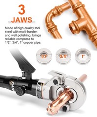 CHANHYD Copper Tube Fitthing Hydraulic Press Plumbing Tool Kit