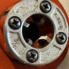 Ridgid 12R Pipe Threader Dies 1/2&Prime; and 3/4&Prime; 12-R Threading Die Rigid