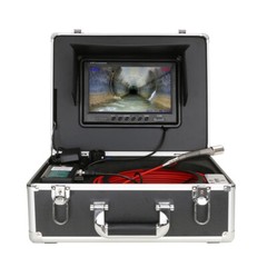9inch Sewer Drain Pipe Inspection Video Camera DVR 16GB Industrial Endoscope 30M