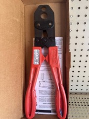 RIDGID 23468 PEX Crimp Tool 1/2 & 3/4 Combo ASTM F1807 Made in USA New Open Box