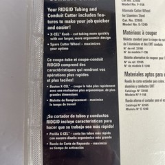 Ridgid 3/16&Prime; to 1-1/8&Prime; Pipe Capacity Screw Feed Tubing Cutter Cuts Copper Etc