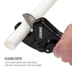 Steelman 1-5/8-Inch Jaw Ratcheting PVC and Plastic Pipe Cutters, 42566