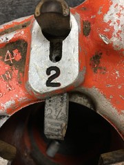 Ridgid 4P-A 2 1/2&Prime; to 4&Prime; Pipe Threader, With 2 1/2 Blades, Super Heavy Duty, USA