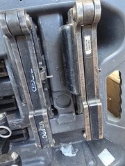 Ridgid compact RP 210 press frame Used With Battery And Charger Works