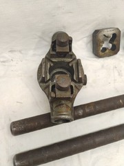 Vintage Craftsman Pipe Threader With 2 Dies 1/2&Prime; 3/4&Prime;, No. 10 Made In USA