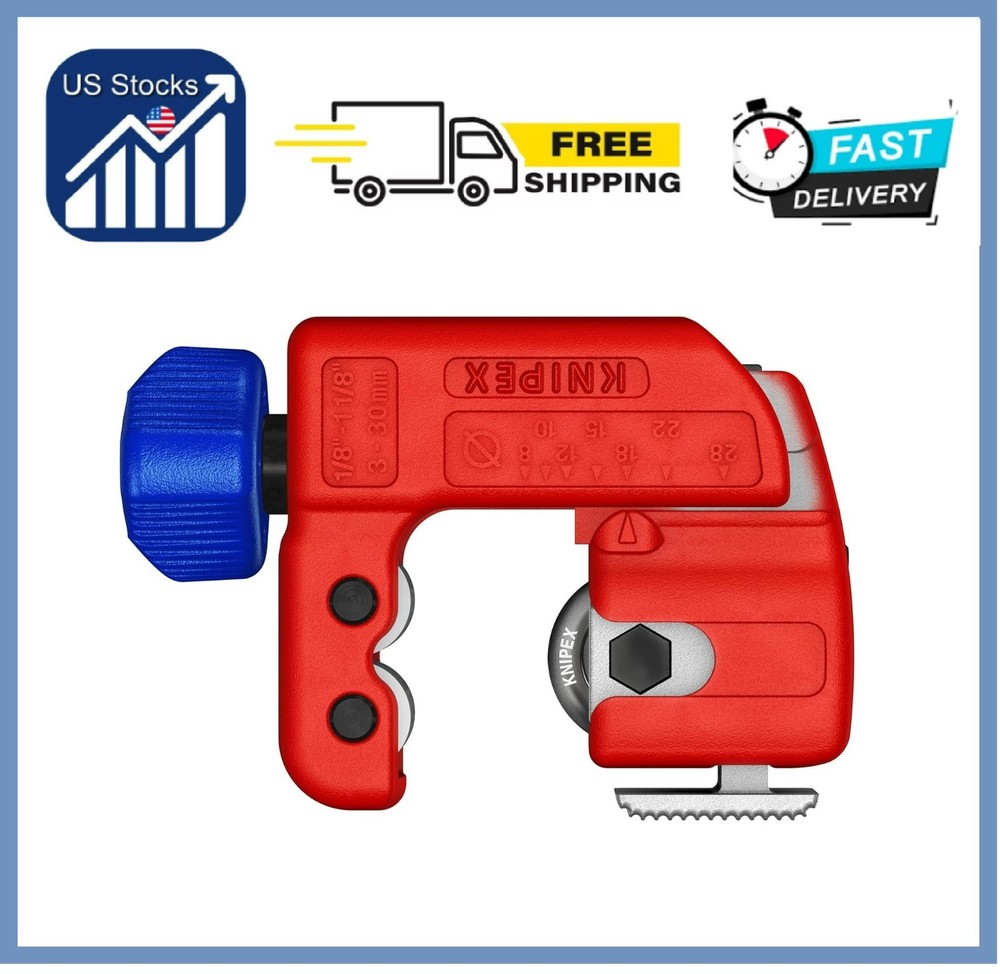 KNIPEX Tools 90 31 01 SBA TubiX&reg; S Pipe Cutter, 3&Prime;