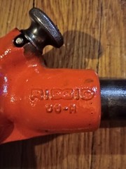 Ridgid 00-R Ratcheting Die Head Pipe Threader 27&Prime;