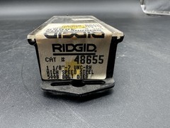 RIDGID 48655 Bolt Dies 1-1/8&Prime; &ndash; 7 UNC RH High Speed Chasers 500B Bolt Dies