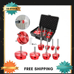9 Pcs PVC Pipe Reamer Kit, PVC Fitting Saver, Reamer Fit into Standard 1/2