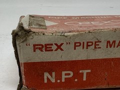 NEW REX #2-3 pipe machine dies NPT HIGH SPEED STEEL: HSS 15A-20A AC 1/2&Prime;B-3/4&Prime;B