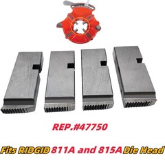 For Ridgid 811A and 815A 1in-2in Alloy Steel Pipe Threading Dies NPT #47750