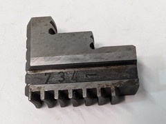 Set of 3 Unbranded 734 Lathe Chuck Jaws as shown in photos, marked 1, 2, 3