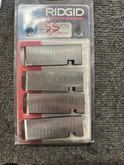 Mixed Lot of 3 Ridgid Pipe Dies 47785 1/2&Prime;-3/4&Prime; 47745 1/2&Prime;-3/4&Prime; 47750 1&Prime;-2&Prime;