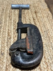 Vintage Rigid No. 2 Heavy Duty No. 1 & 2 Pipe Cutter Tool 1/8&Prime; To 2&Prime; USA 🇺🇸