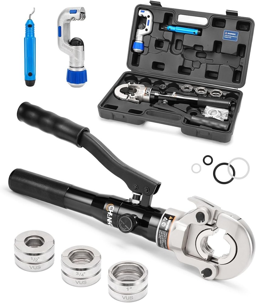 CHANHYD Copper Tube Fitthing Hydraulic Press Plumbing Tool Kit