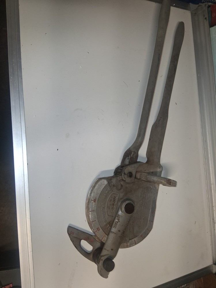 RIDGID 368 Tube Bender 3/4&Prime; OD 3 3/4 Radius