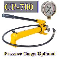 CP-700 Manual Hydraulic Pump Station Single Acting Portable High Pressure Pump