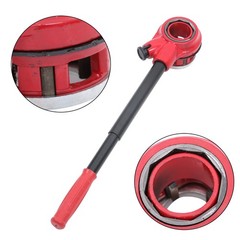 6Pack 1/4&Prime; to 1-1/4&Prime; NPT Manual Ratchet Pipe Thread Pipe Reel W/ Rachet Handle