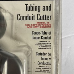 Ridgid 3/16&Prime; to 1-1/8&Prime; Pipe Capacity Screw Feed Tubing Cutter Cuts Copper Etc