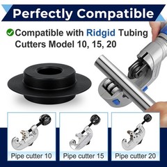 CuraceQ 8PCS F158 41312 Replacement Cutter Wheel Compatible with Ridgid Tubin&hellip;
