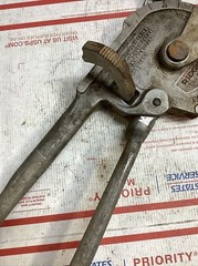 RIDGID MODEL 358, 5/8&Prime; RATCHING CONDUIT/TUBING BENDER 3&Prime; RADIUS ED4U #3112-A