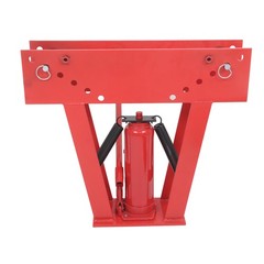 16 Ton Pipe Bender Manual Hydraulic Piping Bending Exhaust Tube with 8 Dies
