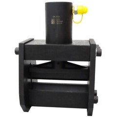 TECHTONGDA Hydraulic Copper Busbar Bender 55000lbs 25Ton 0.6&Prime; Cutting Thickness