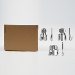 3PCS Water Pipe Wrench, Internal & External Pipe Threader Tool Kit, 1/2&Prime; 3/4&Prime; 1&Prime;