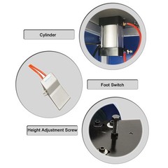 Small Electric Pneumatic Round Pipe Cutting Machine (220V, 6-50mm, 0.3-1.2mm)