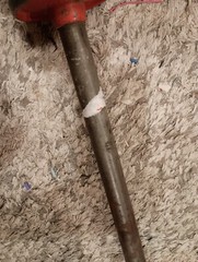 Rigdid no. 246 cast iron pipe cutter For Parts or Not Working Missing Hook End