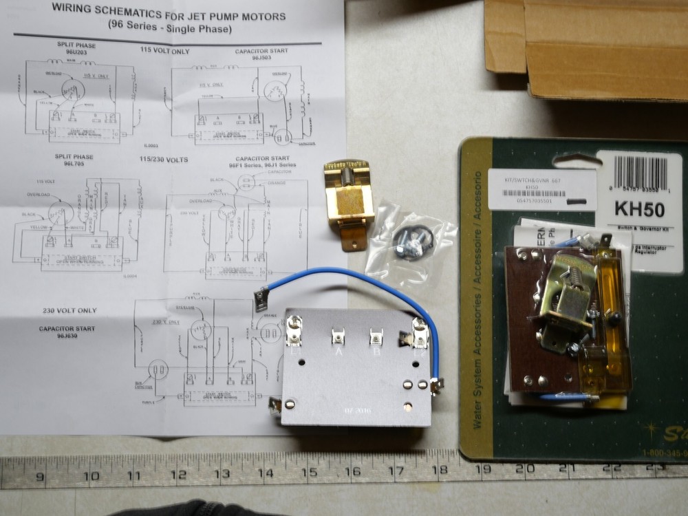 Star Water Systems KH50 Switch and Governor Kit