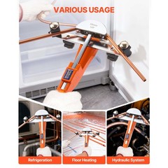 Uimoso Compact Ratcheting Tube Bender Kit for 1/4 to 7/8 Inch Pipes