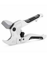 Bates- PVC Pipe Cutter, Cuts up to 1-5/8&Prime;, Ivory Ratcheting