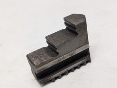 Set of 3 Unbranded 734 Lathe Chuck Jaws as shown in photos, marked 1, 2, 3