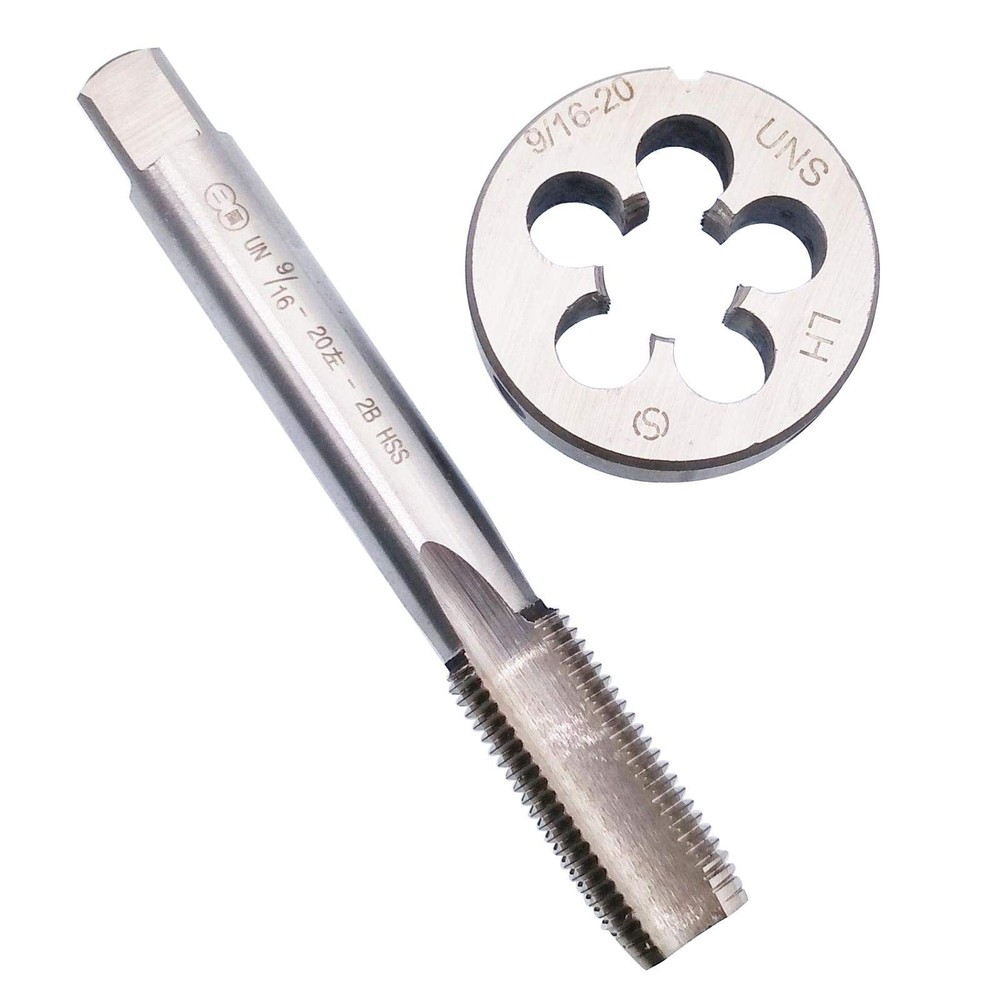 HSS 9/1620 UNS Tap 9/1620 UNS Die Left Hand Threading Cutting Tool