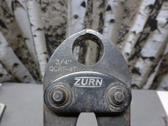 Lot of 2 Zurn Crimping Tools &ndash; QCRT-3T & QCRT-4T Pex 1/2&Prime; & 3/4&rdquo; COPPER RING