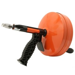 4400712 1/4&Prime; X 25ft Power Drill Canister Auger / Drain Snake (Steel Drum)